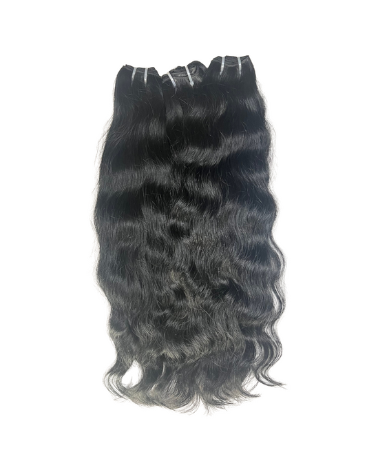 Jet Black Indian Wavy