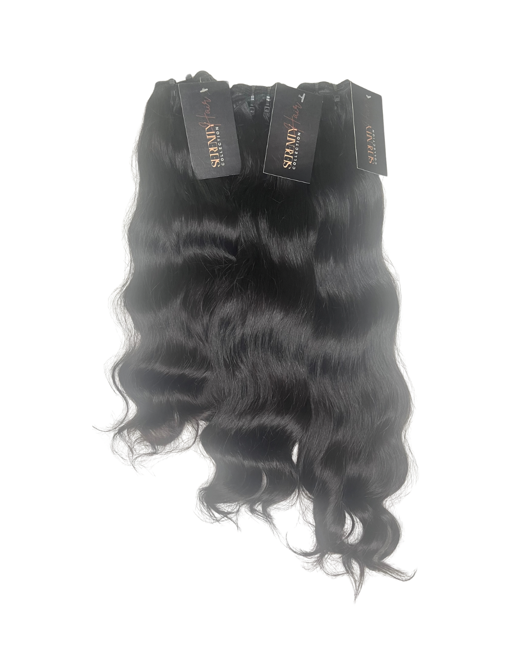 Raw South Indian Wavy - 3 Bundle Deal (Natural Brown, Unprocessed)