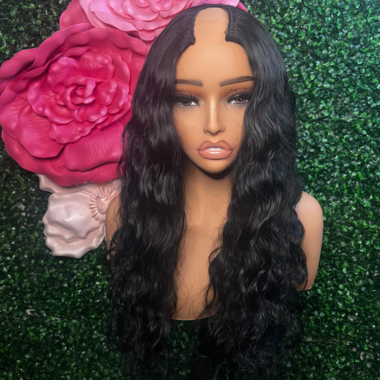 U-Part Wig Construction