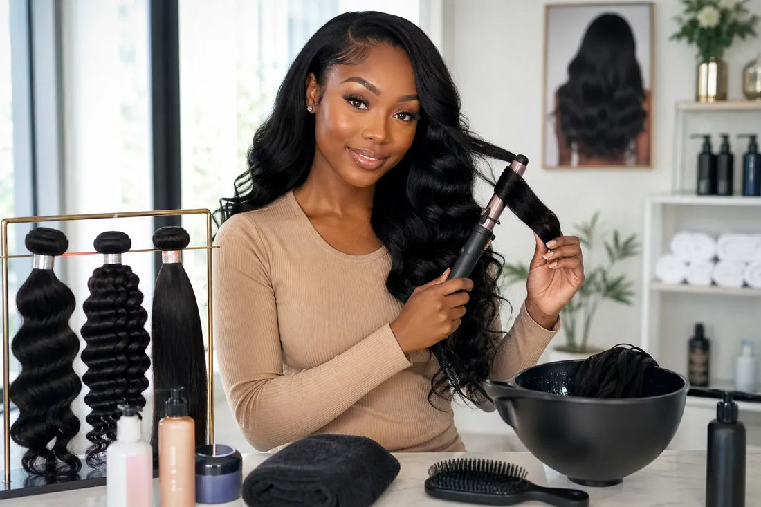 Your complete hair styling guide for extensions and wigs