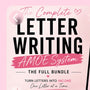 Complete Letter Writing System - Bundle