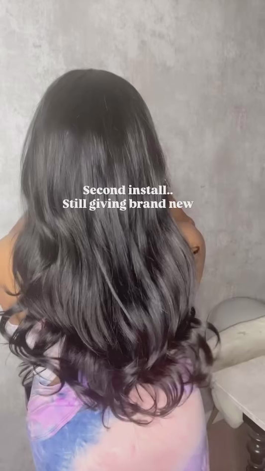 5x5 HD Lace Virgin Wig 200% Density